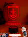 FREEMANTLE DOCKERS Australian Football Club 3D LED Night Light - KustomboxNight Lights & Ambient LightingKustomboxStandard Size