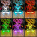 French Bulldog Dog Personalised Name Christmas Light Bauble Decoration - KustomboxNight Lights & Ambient LightingKustomboxBauble - Standard Size