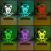 French Bulldog Pet Personalised Name 3D LED Room Light Decor - KustomboxNight Lights & Ambient LightingKustomboxStandard Size