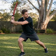 Full Size 100cm Red Hardwood Bokken Sword Australia | Kustombox - Kustomboxwooden training swordKustombox1 x Red Bokken Sword + Stand