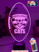 Geelong Cats Football Australian Football Club 3D LED Night Light - KustomboxNight Lights & Ambient LightingKustomboxStandard Size