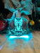 German Shepherd Dog Personalised Name Christmas Light Bauble Decoration - KustomboxNight Lights & Ambient LightingKustomboxBauble - Standard Size