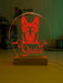 German Shepherd Pet Personalised Name 3D LED Room Light Decor - KustomboxNight Lights & Ambient LightingKustomboxStandard Size