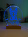 German Shepherd Pet Personalised Name 3D LED Room Light Decor - KustomboxNight Lights & Ambient LightingKustomboxStandard Size