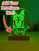 German Shepherd Pet Personalised Name 3D LED Room Light Decor - KustomboxNight Lights & Ambient LightingKustomboxStandard Size