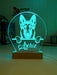 German Shepherd Pet Personalised Name 3D LED Room Light Decor - KustomboxNight Lights & Ambient LightingKustomboxStandard Size
