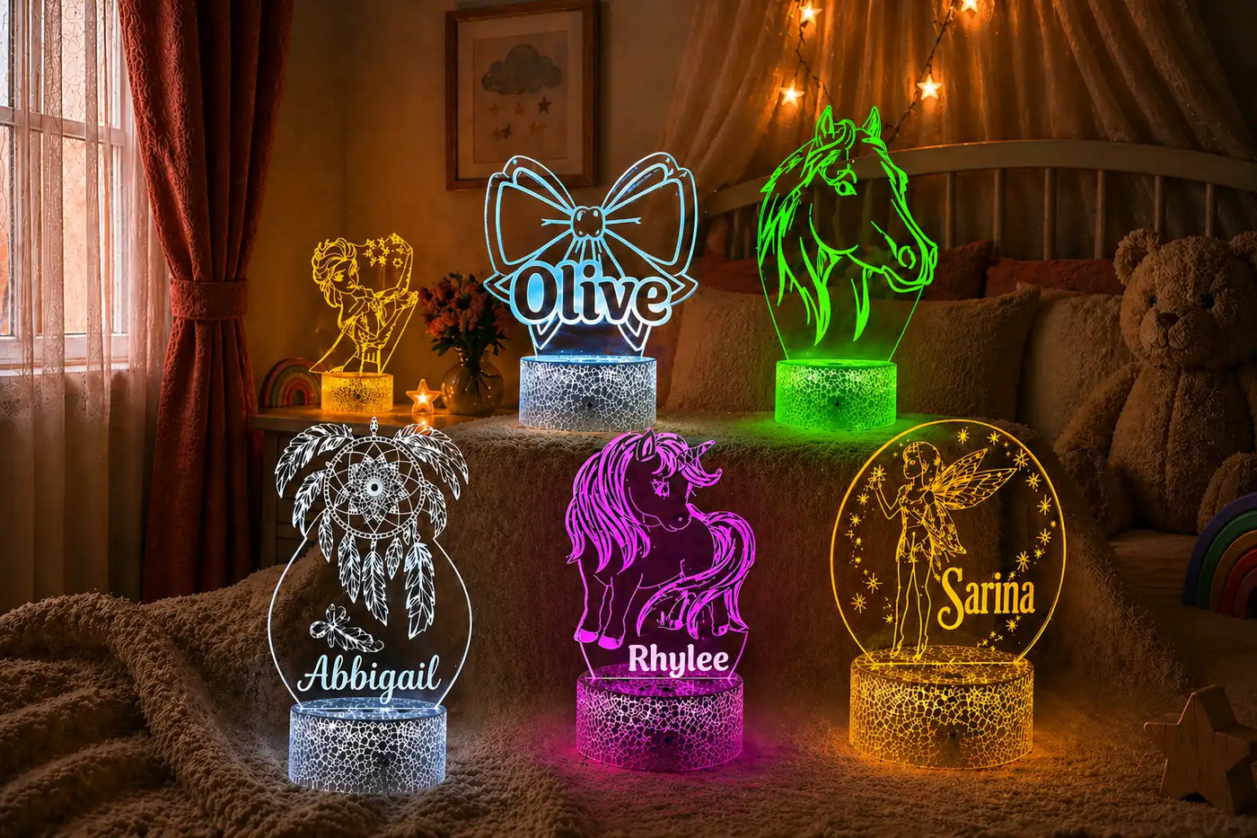 Girls Room LED Lamps