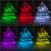 God Bless You At Christmas Bauble 3d LED Night Light Decoration - KustomboxNight Lights & Ambient LightingKustomboxBauble - Standard Size