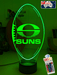 Gold Coast Suns Australian Football Club 3D LED Night Light Lamp - KustomboxNight Lights & Ambient LightingKustomboxStandard Size