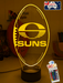 Gold Coast Suns Australian Football Club 3D LED Night Light Lamp - KustomboxNight Lights & Ambient LightingKustomboxStandard Size
