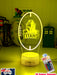 Gold Coast Titans Rugby League Club 3D LED Night Light - KustomboxNight Lights & Ambient LightingKustomboxStandard Size
