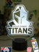 Gold Coast Titans Rugby League Football 3D LED Night Light - KustomboxNight Lights & Ambient LightingKustomboxStandard Size