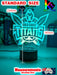 GOLD COAST TITANS Rugby League Football Club LED Night Light - KustomboxNight Lights & Ambient LightingKustomboxStandard Size