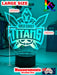 GOLD COAST TITANS Rugby League Football Club LED Night Light - KustomboxNight Lights & Ambient LightingKustomboxStandard Size