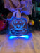 Golden Retriever Dog Personalised Name Christmas Light Bauble Decoration - KustomboxNight Lights & Ambient LightingKustomboxBauble - Standard Size