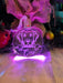 Golden Retriever Dog Personalised Name Christmas Light Bauble Decoration - KustomboxNight Lights & Ambient LightingKustomboxBauble - Standard Size