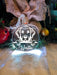 Golden Retriever Dog Personalised Name Christmas Light Bauble Decoration - KustomboxNight Lights & Ambient LightingKustomboxBauble - Standard Size
