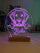 Golden Retriever Pet Personalised Name 3D LED Room Light Decor - KustomboxNight Lights & Ambient LightingKustomboxStandard Size