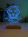 Golden Retriever Pet Personalised Name 3D LED Room Light Decor - KustomboxNight Lights & Ambient LightingKustomboxStandard Size