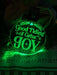 Good Tidings of Joy Christmas Bauble 3d LED Night Light Decoration - KustomboxNight Lights & Ambient LightingKustomboxBauble - Standard Size