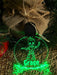 Groot Guardians Galaxy Personalised Christmas Tree Bauble 3D LED Light Decoration - KustomboxNight Lights & Ambient LightingKustomboxBauble - Standard