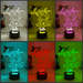Hanging Monkey on Branch Personalised Name 3D LED Night Light Lamp - KustomboxNight Lights & Ambient LightingKustomboxStandard Light - No Name