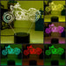 Harley Davidson Motor Cycle Bike 3D LED Night Light Lamp - KustomboxNight Lights & Ambient LightingKustomboxStandard Size - No Name