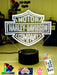 Harley Davidson Motorbike Logo 3D LED Night Light Lamp - KustomboxNight Lights & Ambient LightingKustomboxStandard Size - No Name