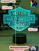 Harley Davidson Motorbike Logo 3D LED Night Light Lamp - KustomboxNight Lights & Ambient LightingKustomboxStandard Size - No Name