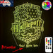 Harry Potter Hufflepuff House 3D LED Night Light Room Lamp - KustomboxNight Lights & Ambient LightingKustomboxStandard SizeBlack Base