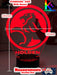 Holden Car Badge Logo Personalised Name 3D LED Night Light - KustomboxNight Lights & Ambient LightingKustomboxStandard Size