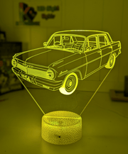 Holden EH Sedan Premier 1963 to 65 Car Personalised Name 3D LED Night Light Lamp - KustomboxNight Lights & Ambient LightingKustomboxStandard Size - No Name