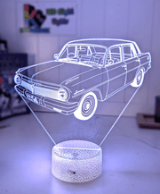 Holden EH Sedan Premier 1963 to 65 Car Personalised Name 3D LED Night Light Lamp - KustomboxNight Lights & Ambient LightingKustomboxStandard Size - No Name