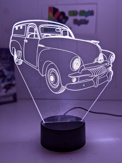 HOLDEN FJ Panel Van Car Personalised 3D LED Light Night Colour Change Lamp - KustomboxNight Lights & Ambient LightingKustomboxStandard Size - No Personalisation
