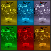 HOLDEN FJ Panel Van Car Personalised 3D LED Light Night Colour Change Lamp - KustomboxNight Lights & Ambient LightingKustomboxStandard Size - No Personalisation