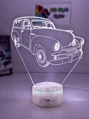 HOLDEN FJ Panel Van Car Personalised 3D LED Light Night Colour Change Lamp - KustomboxNight Lights & Ambient LightingKustomboxStandard Size - No Personalisation