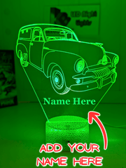 HOLDEN FJ Panel Van Car Personalised 3D LED Light Night Colour Change Lamp - KustomboxNight Lights & Ambient LightingKustomboxStandard Size - No Personalisation