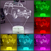 HOLDEN FJ Panel Van Wagon Personalised 3D LED Light Night Colour Change Lamp - KustomboxNight Lights & Ambient LightingKustomboxStandard Size - No Personalisation