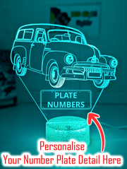 HOLDEN FJ Panel Van Wagon Personalised 3D LED Light Night Colour Change Lamp - KustomboxNight Lights & Ambient LightingKustomboxStandard Size - No Personalisation