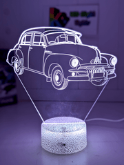HOLDEN FJ Sedan Car 1953/56 Personalised 3D LED Light Night Colour Change Lamp - KustomboxNight Lights & Ambient LightingKustomboxStandard Size - No Personalisation