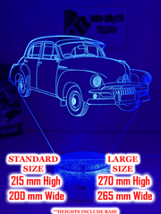 HOLDEN FJ Sedan Car 1953/56 Personalised 3D LED Light Night Colour Change Lamp - KustomboxNight Lights & Ambient LightingKustomboxStandard Size - No Personalisation