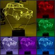 HOLDEN FJ Sedan Car 1953/56 Personalised 3D LED Light Night Colour Change Lamp - KustomboxNight Lights & Ambient LightingKustomboxStandard Size - No Personalisation