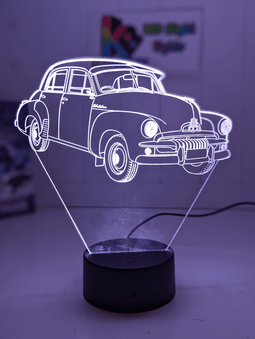 HOLDEN FJ Sedan Car 1953/56 Personalised 3D LED Light Night Colour Change Lamp - KustomboxNight Lights & Ambient LightingKustomboxStandard Size - No Personalisation