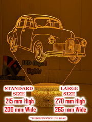 HOLDEN FX Car 48 - 215 Sedan Personalised 3D LED Light Night Colour Change Lamp Mancave - KustomboxNight Lights & Ambient LightingKustomboxStandard Size - No Personalisation