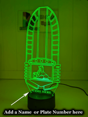 HOLDEN FX Grill Logo Personalised 3D LED Light Night Colour Change Lamp - KustomboxNight Lights & Ambient LightingKustomboxStandard Size