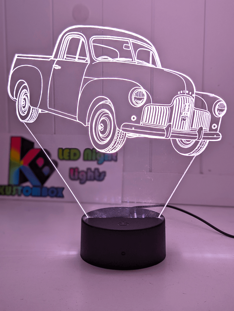 HOLDEN FX Ute 50 - 2106 Personalised 3D LED Light Night Colour Change Lamp Mancave - KustomboxNight Lights & Ambient LightingKustomboxStandard Size - No Personalisation
