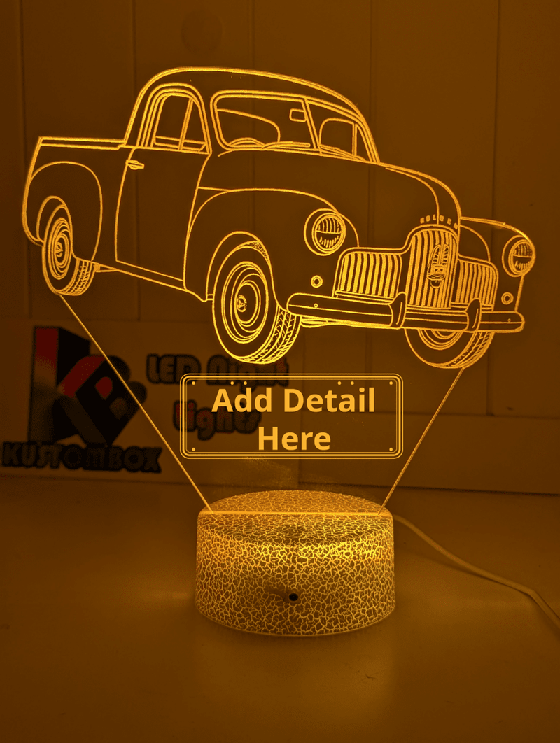 HOLDEN FX Ute 50 - 2106 Personalised 3D LED Light Night Colour Change Lamp Mancave - KustomboxNight Lights & Ambient LightingKustomboxStandard Size - No Personalisation