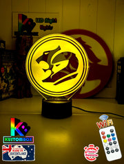 Holden HSV Racing V8 Super Cars Logo 3D LED Night Light Lamp - KustomboxNight Lights & Ambient LightingKustomboxStandard Size