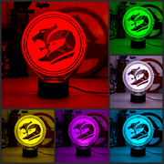 Holden HSV V8 Racing Super Cars Logo 3D LED Night Light Lamp - KustomboxNight Lights & Ambient LightingKustomboxStandard Size