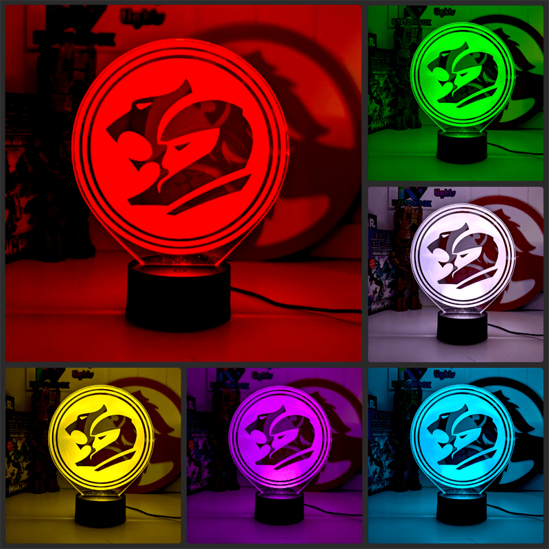 Holden HSV V8 Racing Super Cars Logo 3D LED Night Light Lamp - KustomboxNight Lights & Ambient LightingKustomboxStandard Size